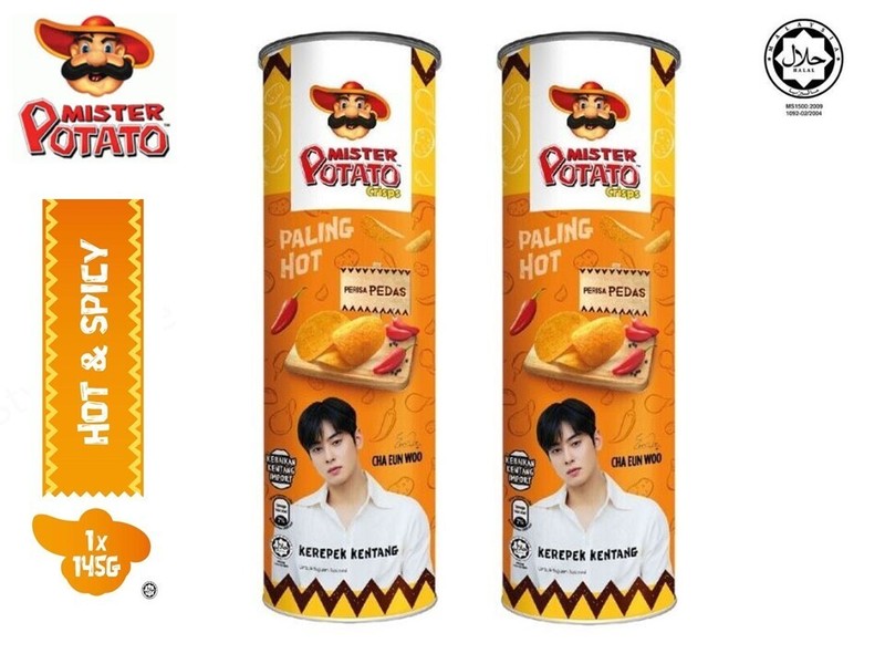 Mister Potato Chips Snacks 2 Bottles x 145g gallery