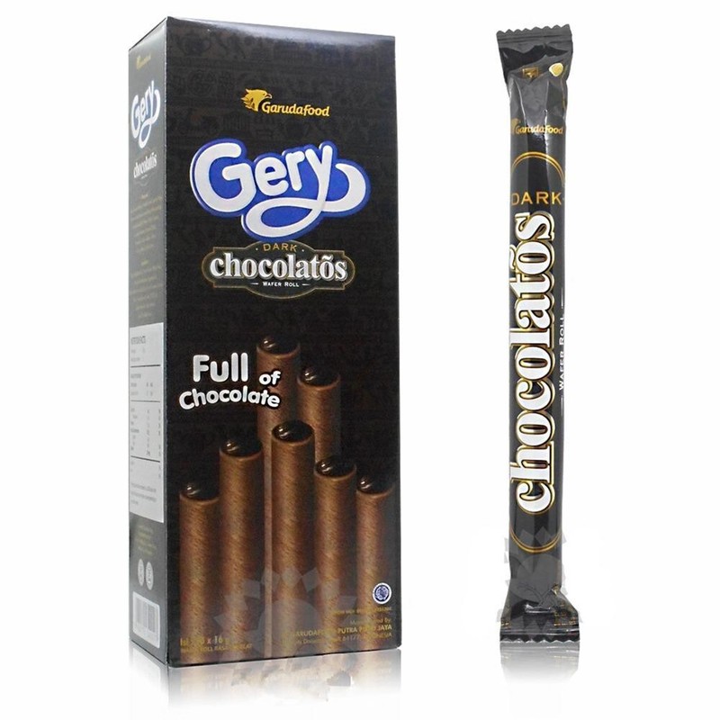 GERY DARK CHOCOLATOS WAFER ROLL [16g x 10sticks] gallery