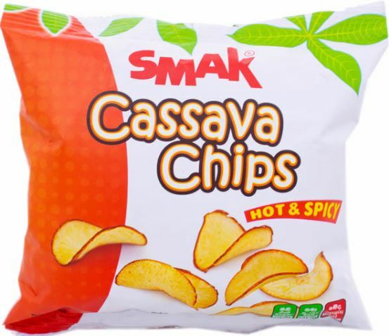 Tapioca Cassava (Yuca) Chips Quality Snack Ceylon Organic Crispy Hot spicy 2pcs