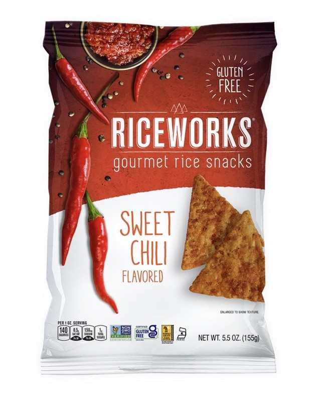 Set of 2 – Riceworks Sweet Chili Rice Snack Chips 11 oz