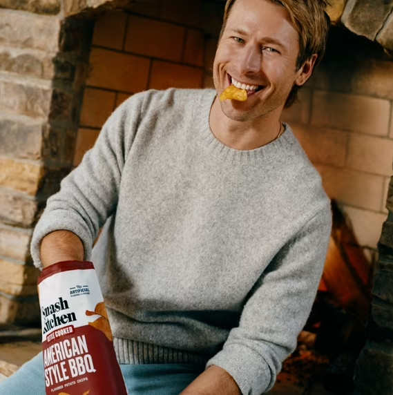 🔵 New Smash Kitchen Kettled Cooled American Style BBQ Non-GMO Potato Chips 6oz gallery