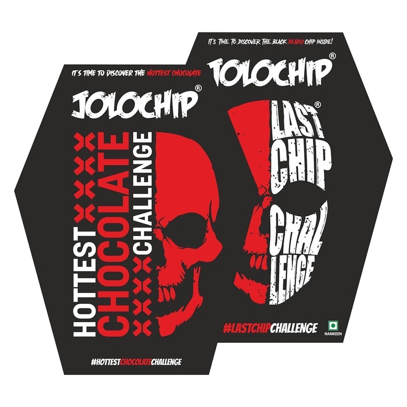 JOLOCHIP Hottest CHIP Madness Last CHIP Challenge (Pack of 2) Combo Chips