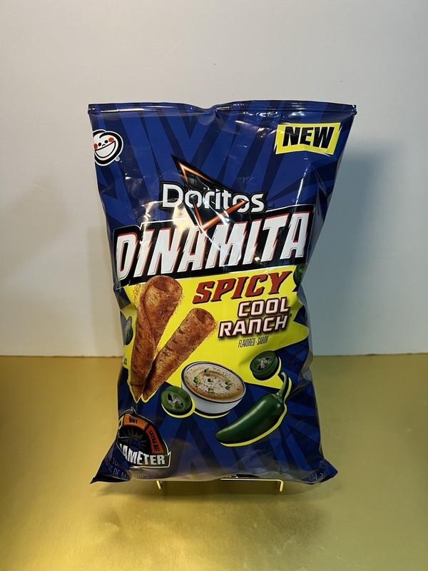 🟣 New Limited Edition Doritos SPICY COOL RANCH Dinamita Tortilla Sticks 10.75oz