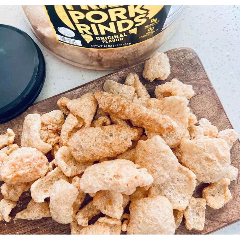 3 PACK Member'S Mark Original Fried Pork Rinds 16 Oz. FREE SHIPPING gallery