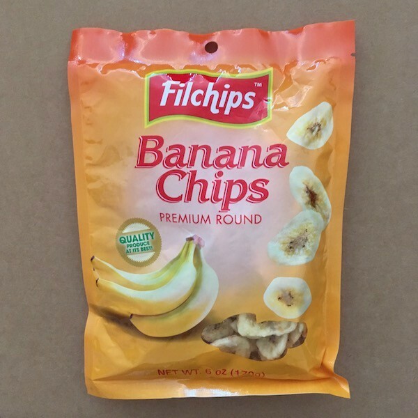 2 PACK FILCHIPS BANANA CHIPS PREMIUM ROUND  NATURAL BANANA FLAVOR gallery