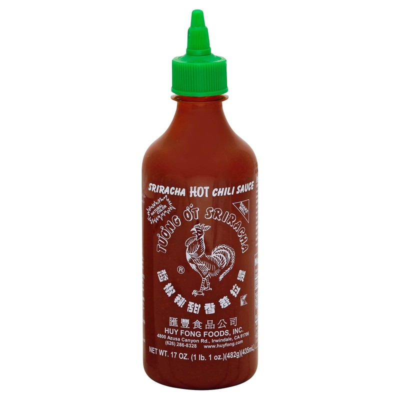 Huy Fong, Sriracha Hot Chili Sauce, 17 Ounce 1.06 Pound (Pack of 1), Red