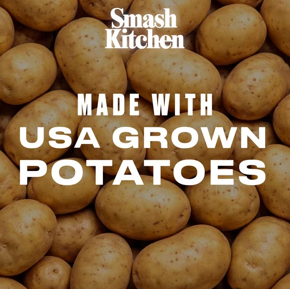 🔵 New Smash Kitchen Kettled Cooled American Style BBQ Non-GMO Potato Chips 6oz gallery