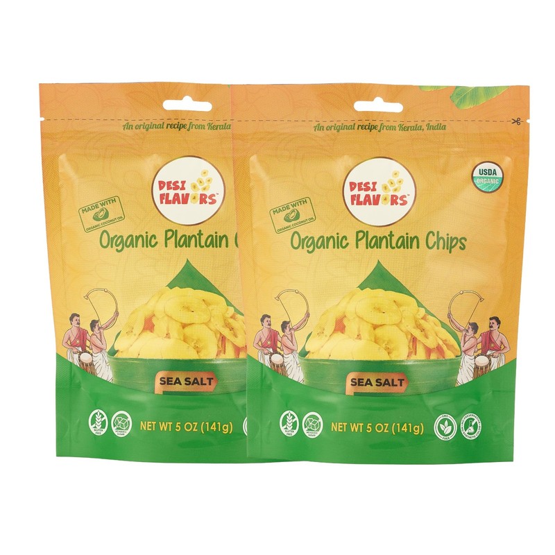 Organic Plantain Chips | Kerala Banana Chips | Healthy Coconut Oil Plantain C…