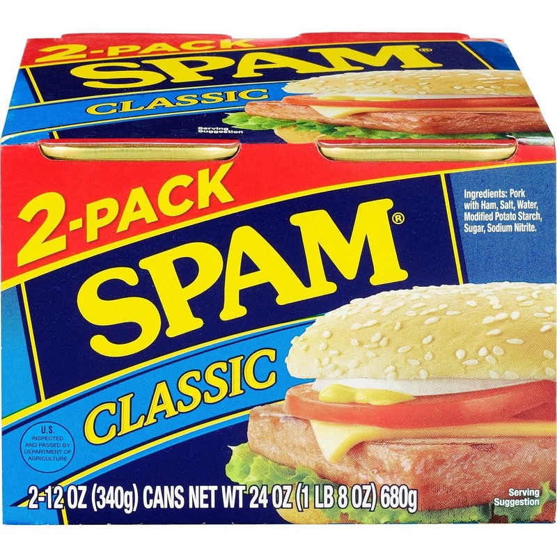 Classic Canned Meat 12oz 2 Pack Fully Cooked Pork and Ham Keto Friendly