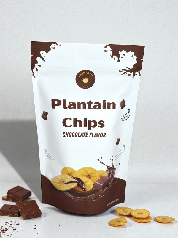 Plantain Chips Chocolate 12 Packs