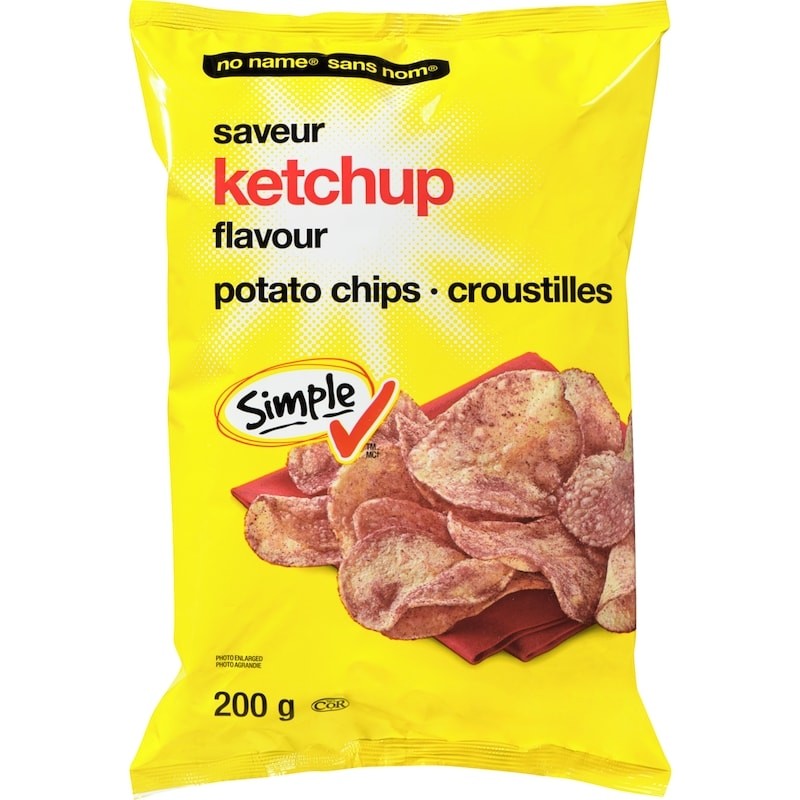 2-Pack No Name Ketchup Potato Chips