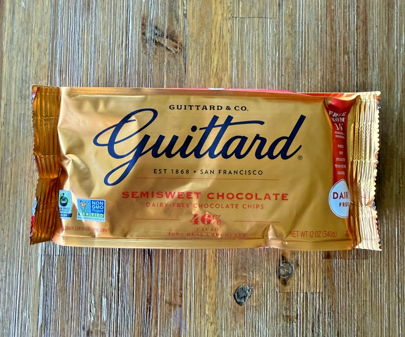 Guittard Baking Chips, Semi Sweet Chocolate, 12 (Pack of 1)