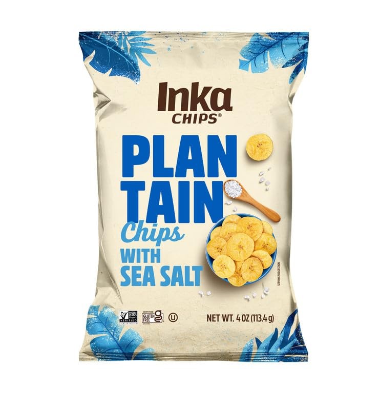 Inka Crops Chips, Seasalt Plantain 4 Ounce 4 (Pack of 12) gallery