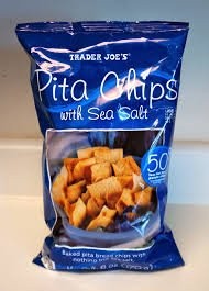Trader Joe’s Pita Chips With Sea Salt ( pack of 1) 6 Ounce (Pack