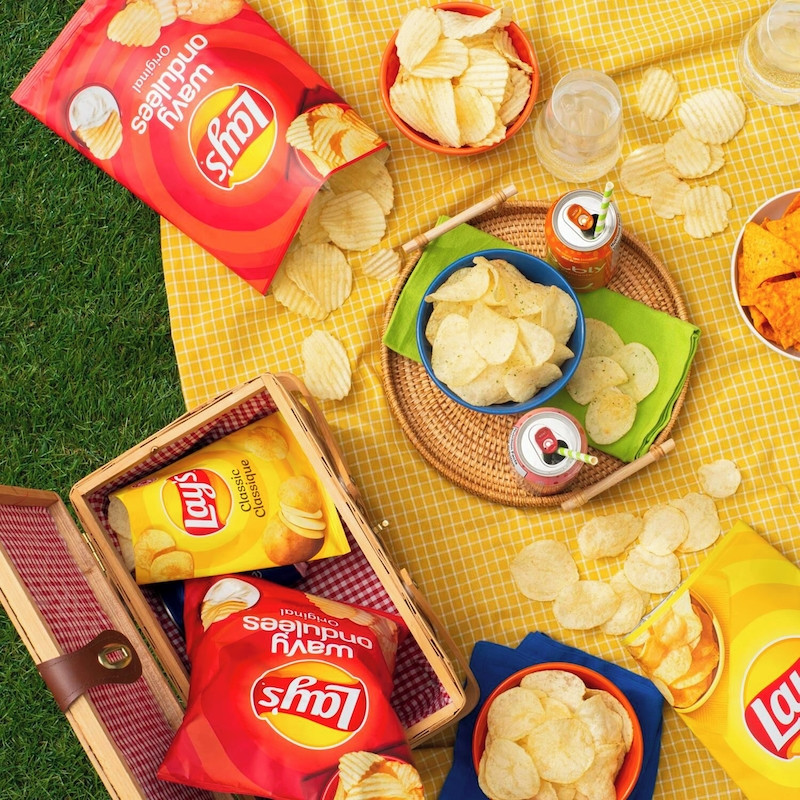 LAY'S Wavy Original potato chips 235g - FREE SHIPPING gallery
