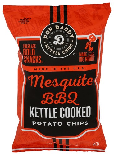 Pop Daddy Popcorn & Pretz Chips Potato BBQ 5 oz (Pack of 12)