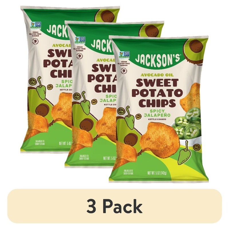 Spicy Jalapeno Sweet Potato Chips Avocado Oil Vegan Snack Gluten Free Top 9