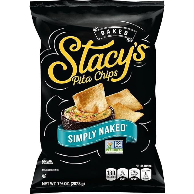 Stacy's Pita Chips, Simply Naked, 7.33 Ounce