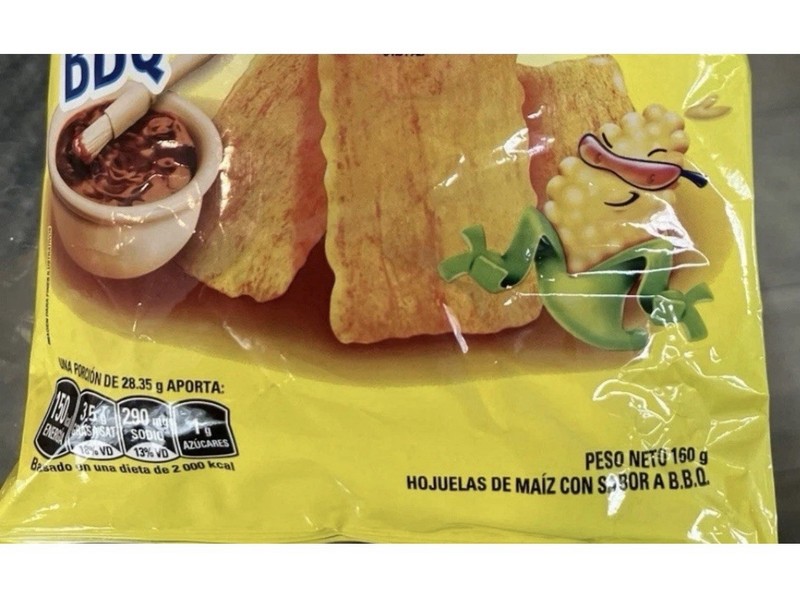 Hojuelitas BBQ Flavor 4 Pack 160g Free Delivery #1 Snack In Dominican Republic gallery