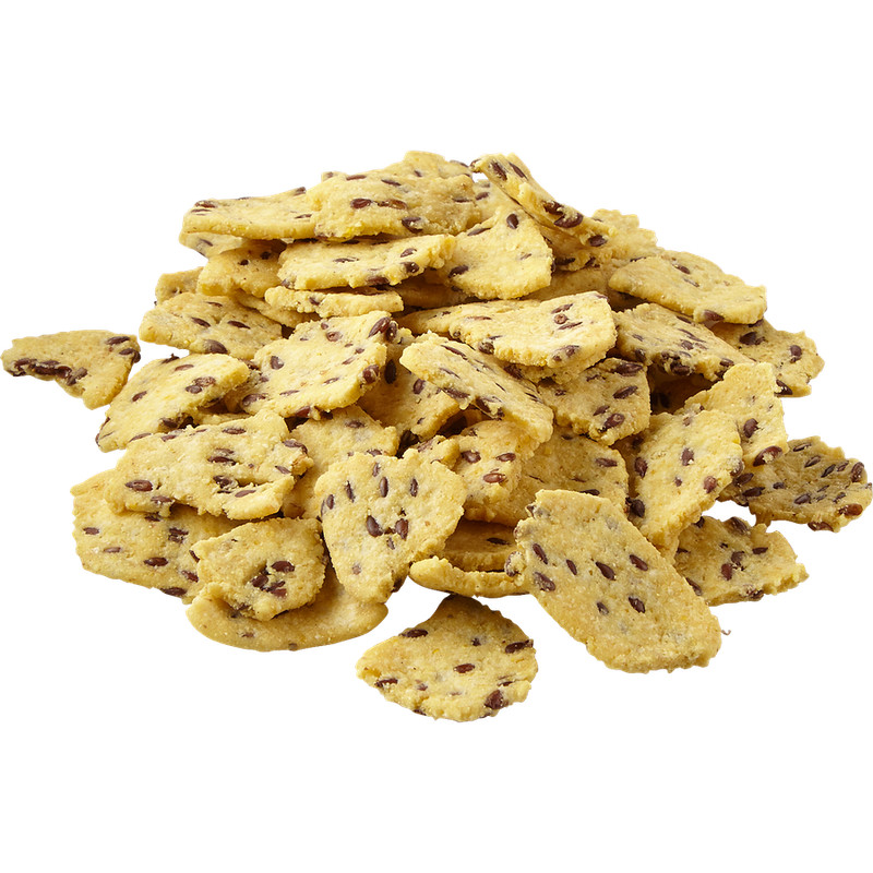 FLAX SEED CORN CHIP ~ Get Your Crunch On ~10lb BAG ~BEST PRICE