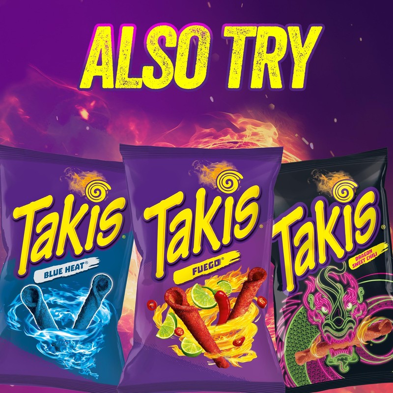 Assorted Rolled Tortilla Chips Variety Pack – Fuego, Blue Heat, Nacho Flavors gallery