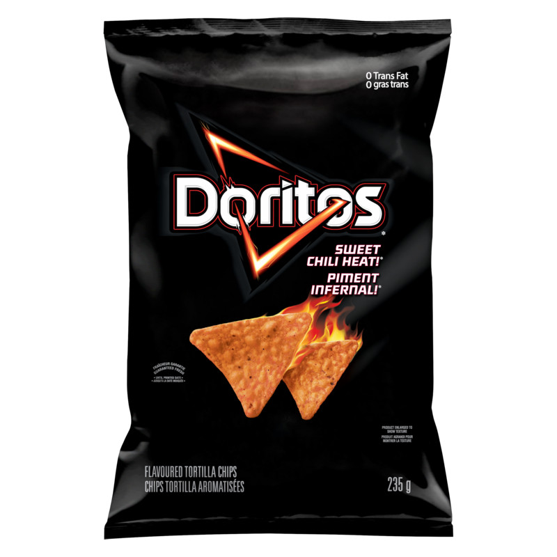 Doritos Sweet Chili Heat / Jalapeno & Cheddar Chips (235 g) - 1 Bag Each gallery