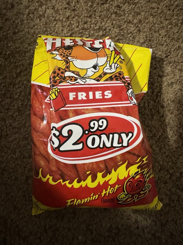 Rare Defective Bag Of Hot Fries Brand New! ￼