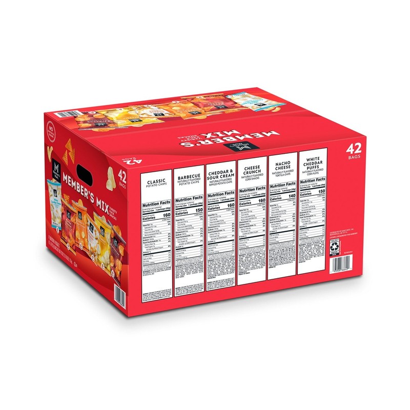 🍟🔥 Member’s Mix Variety Pack Chips – 42 Count (1 oz Bags) 🔥🍟 gallery