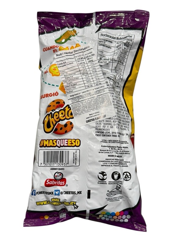 2 Bags 1 Crujiente Bag 1 Mexican Flamin Hot 145 G Per Bag 2 Bolsas Papas Mexica gallery