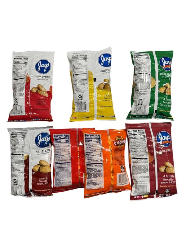 Jays Potato Chips Variety 21 Pack 1.25 oz Bags gallery
