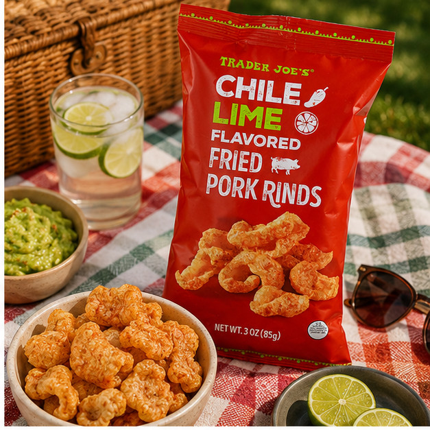 2-Pack Trader Joe s Chile Flavored Lime Pork Rinds gallery