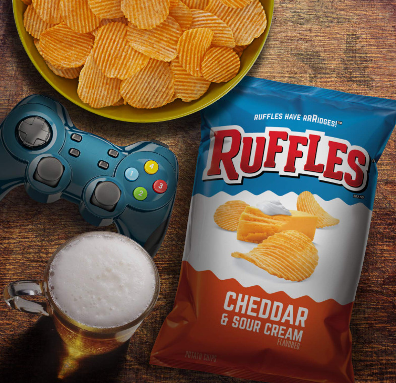 Ruffles Potato Chips Variety Pack, 40 Count gallery