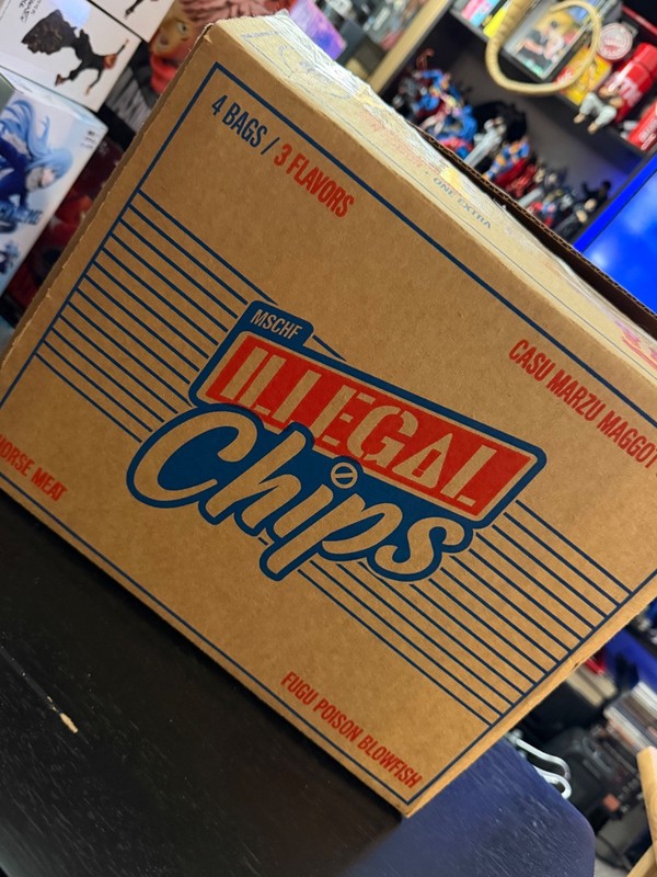 MSCHF Illegal Chips Rare Limited Edition Non Edible-FREE FED EX SHIPPING