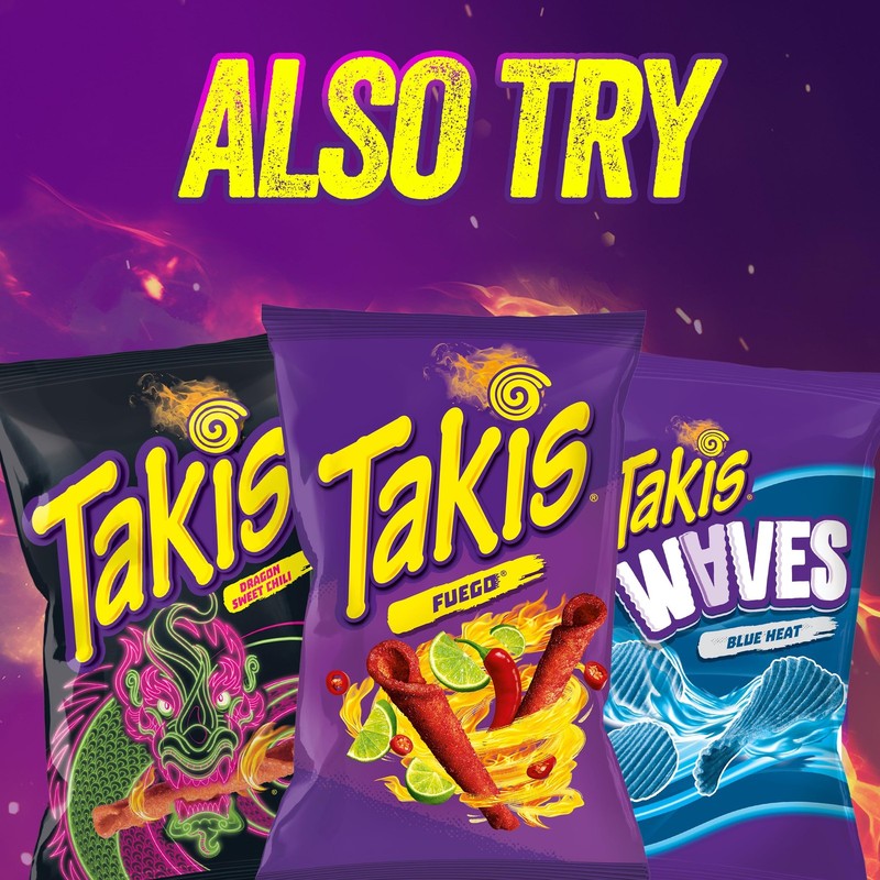 Takis Blue Heat 40 pc / 1 oz Multipack 40 Count (Pack of 1), Rolled gallery