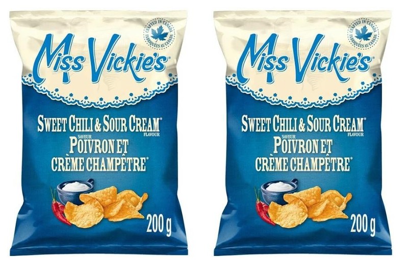 Miss Vickie’s Sweet Chili & Sour Cream Flavor Potato Chips, 200g (2 Pack)
