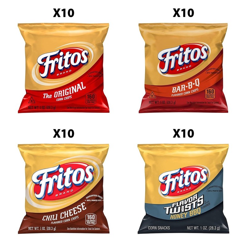 Fritos Corn Chips Variety Pack, 40 Count gallery