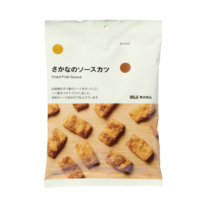 MUJI Fried Fish Snack 29g from Japan【Bundle Discount OK】
