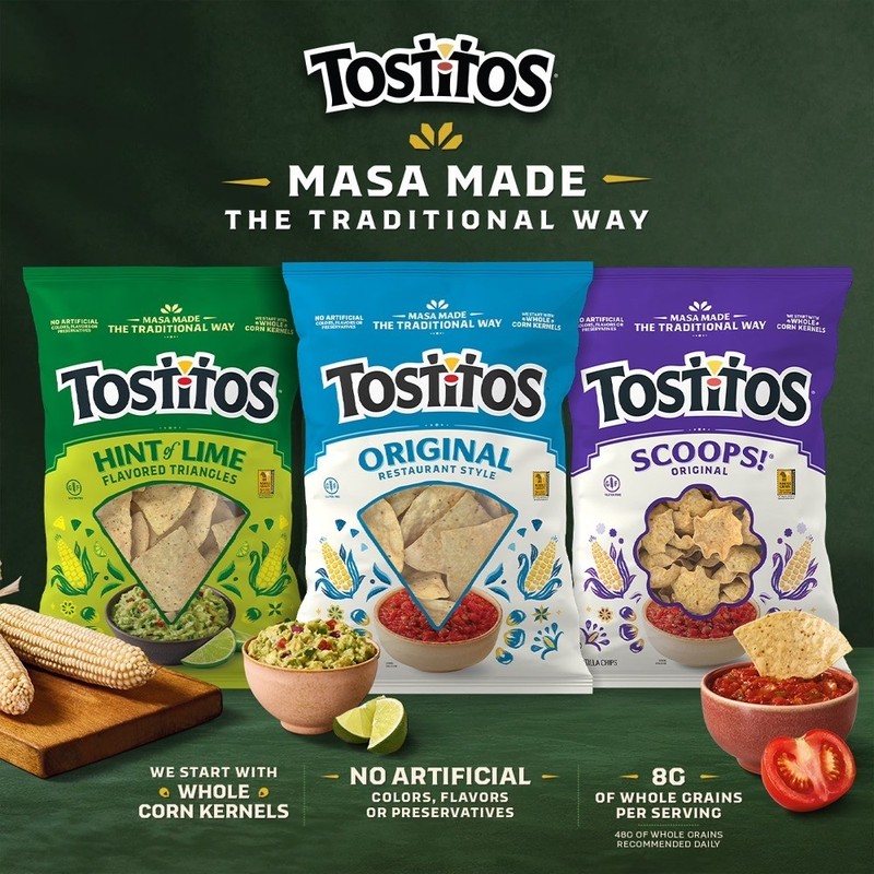 Bite Size Rounds Tortilla Chips, 12 oz Bag gallery