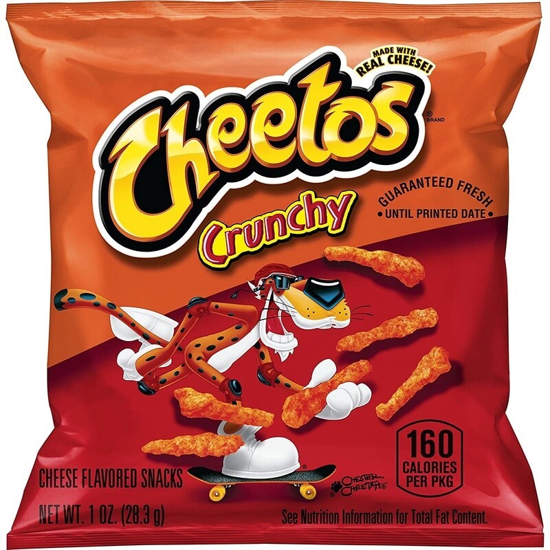 Cheese Flavored Snack Chips Variety Pack 40 Count Crunchy Flamin Hot Puffs New gallery