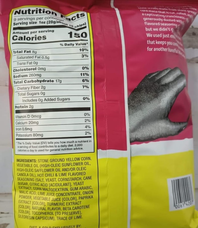 Trader Joe's Rolled Corn Tortilla Chips Chili & Lime Flavored - 2 PACK 9 oz Each gallery