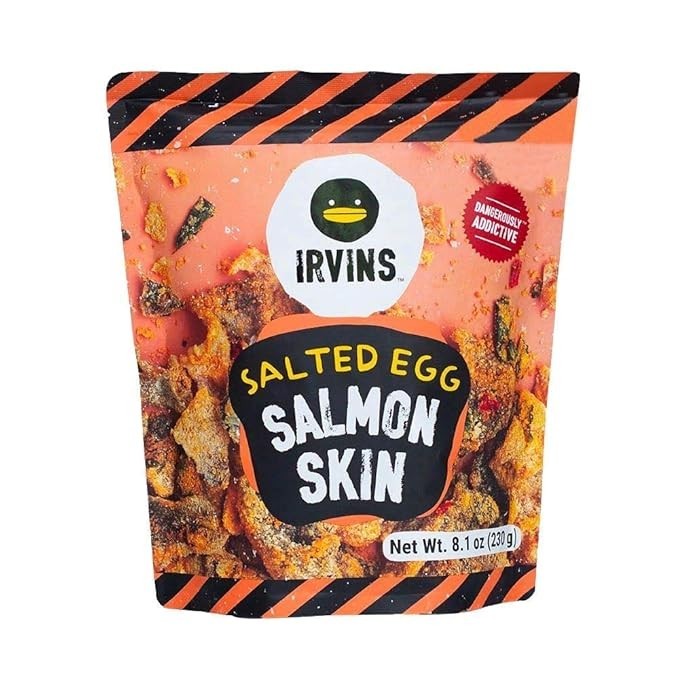 IRVINS Salted Egg Chips Crisps Snacks Salted Egg Salmon 210 g 7.4 oz Pack of 1
