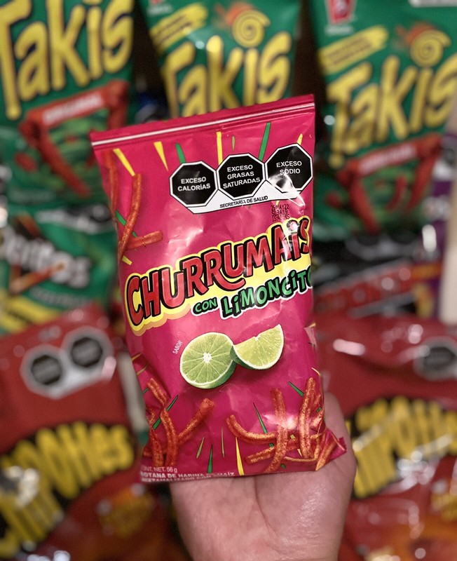 Mexican Chips Churrumais Originales 5 BAGS (56 G) Each