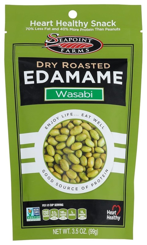 3.5 Oz Gluten-Free Wasabi Edamame Snack – Low Carb & Full of Flavor