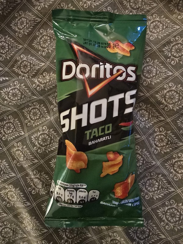 Doritos Taco Shots 0.92 oz (26 G) Made In Turkey
