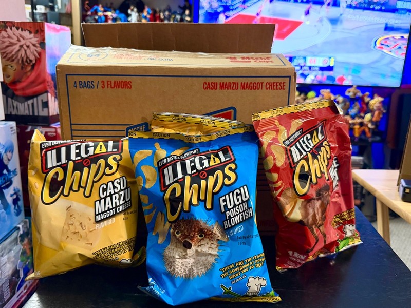 MSCHF Illegal Chips Rare Limited Edition Non Edible-FREE FED EX SHIPPING gallery
