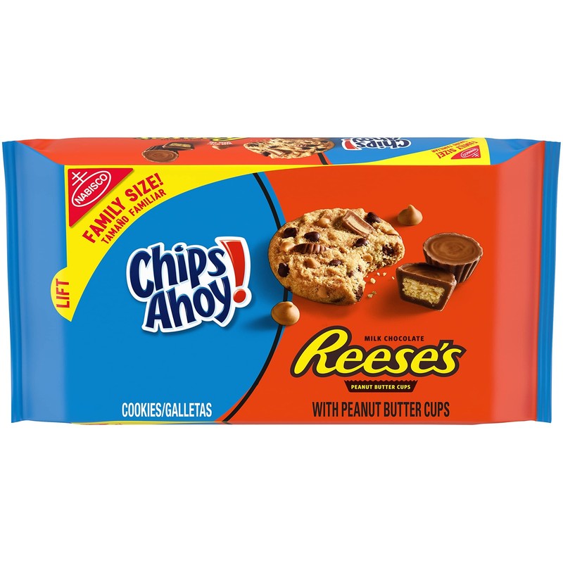 Chips Ahoy! Reese’s Peanut Butter Cup Chocolate Chip 14.25 Ounce (Pack of 12) gallery