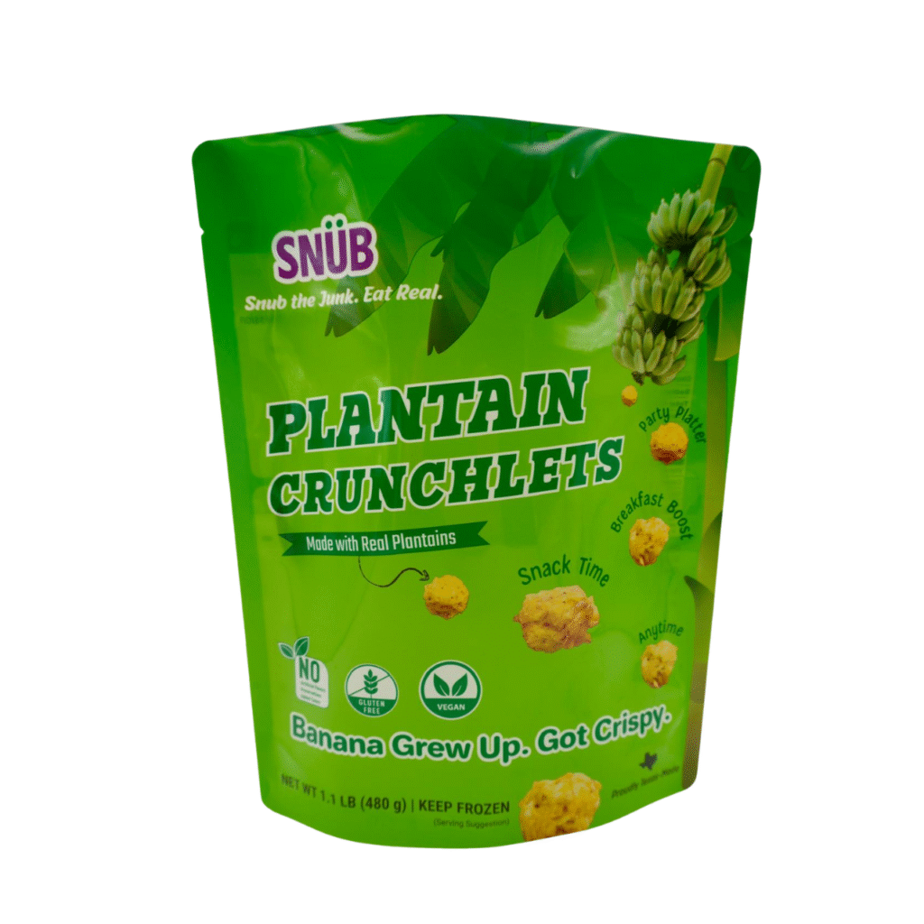 Plantain Crunchlets – Made with Real Green Plantains (480g)