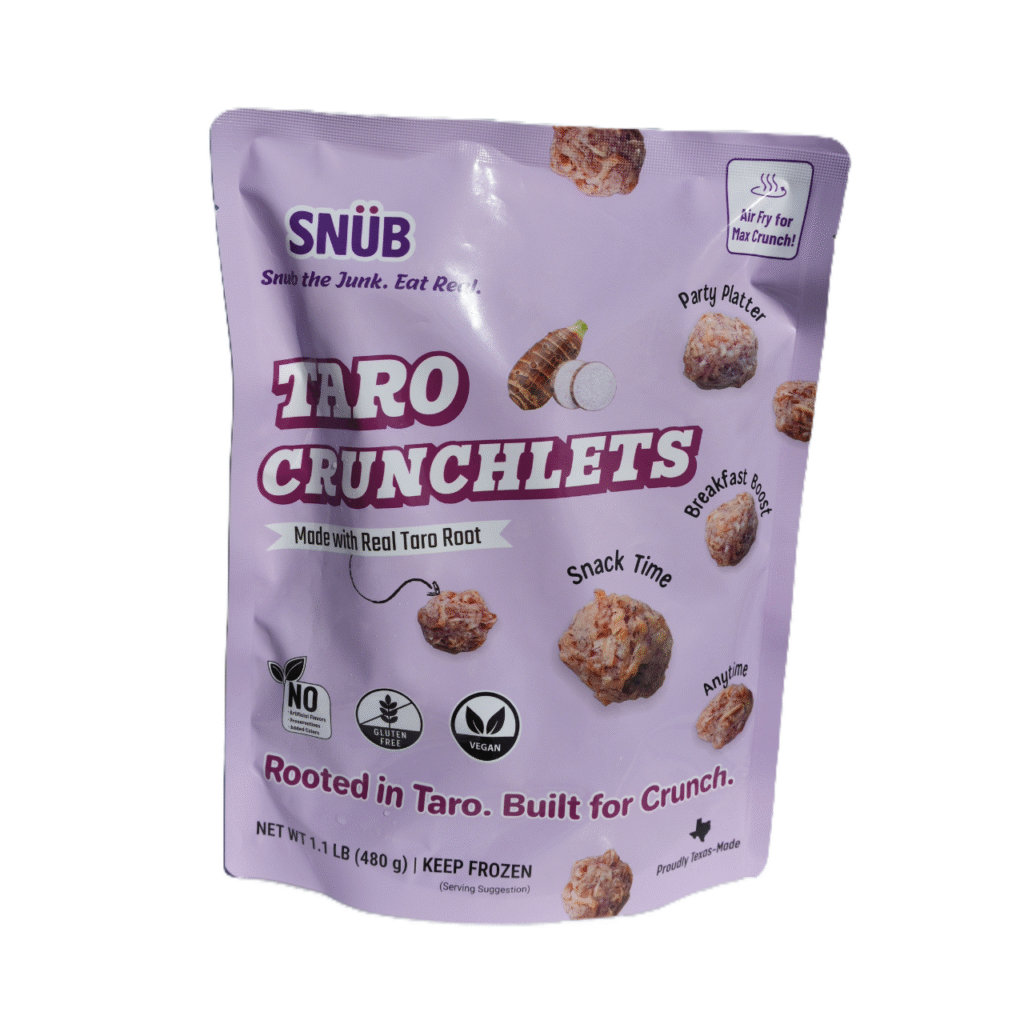 Taro Crunchlets – Made with Real Taro Roots (480g)